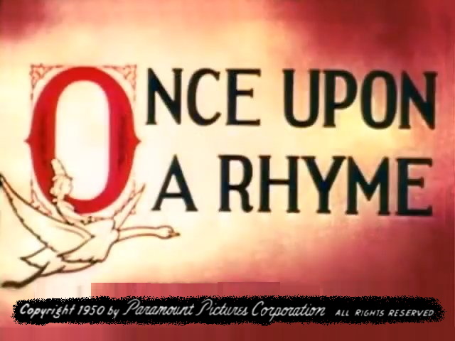 Once Upon a Rhyme | Paramount Cartoons Wiki | Fandom