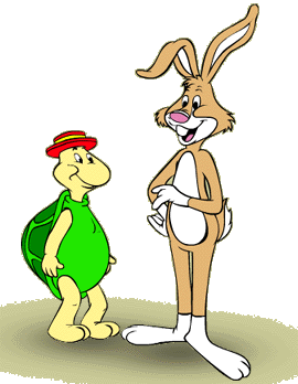 tortoise and the hare cartoon