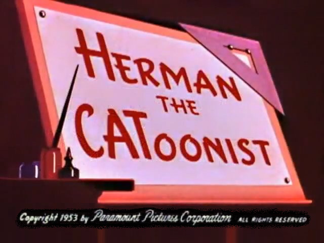 Herman The Catoonist | Paramount Cartoons Wiki | Fandom