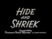 Hide shriek