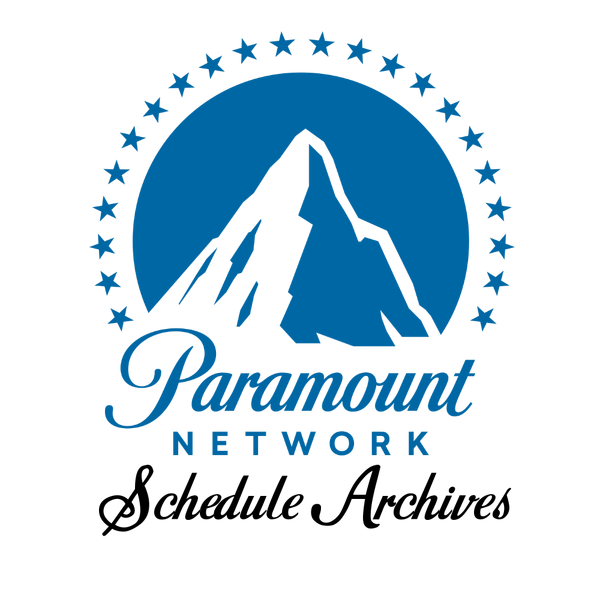 Paramount Network Schedule Archives Wiki Fandom