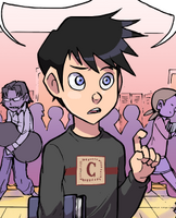 Cody confronting Stephen as he bullies Jeff (Chapter 4, Page 31)