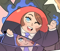 Agent Popova joins the meeting with Boss Leader. (Chapter 9, Page 12)