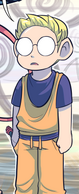 Ed wearing their gym outfit. (Chapter 5, Page 34)