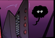 Forge utters a Cursed Word as he awaits defeat. (Chapter 4, Page 86)