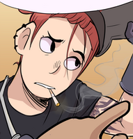 Max asking his mother whether he can go to the Hole Pit. (Chapter 4, Page 111)