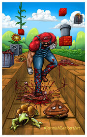 Super killer mario by jeremiahlambertart d5l6t9e-fullview