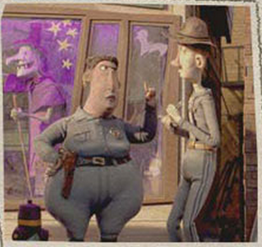 Sheriff with dwayne