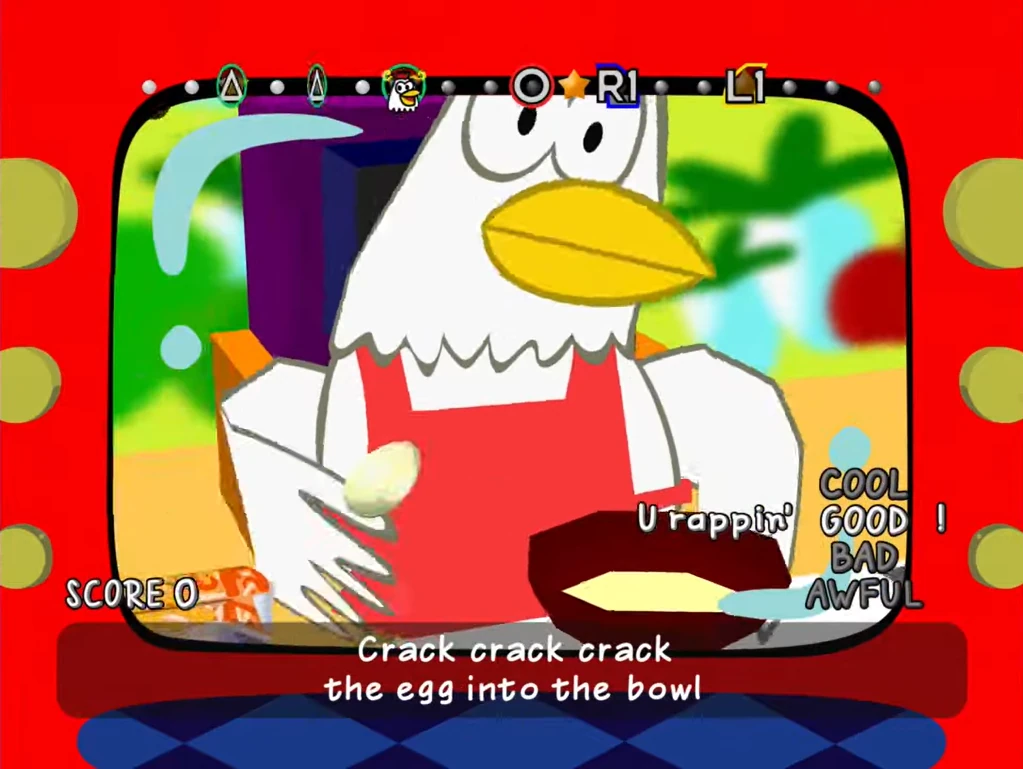 Stage 4: Cheap Cheap The Cooking Chicken's Rap | PaRappa The
