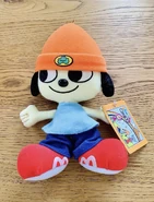 A plush of PaRappa released by Takara in 2001.