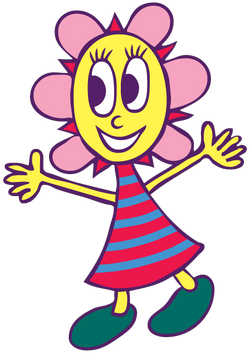 Plant Character OTD! 🎄 on X: hihi!! The plant-themed character of the day  is Sunny Funny from the PaRappa the Rapper series! Her head is the shape of  a flower and she