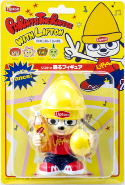 パラッパラッパー Lipton ダンスフィギュア パラッパラッパー サントリー リプトン踊るフィギュア PJ ベリー