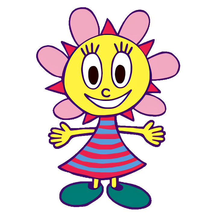 Plant Character OTD! 🎄 on X: hihi!! The plant-themed character of the day  is Sunny Funny from the PaRappa the Rapper series! Her head is the shape of  a flower and she