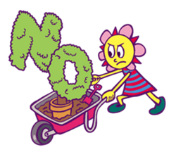 Plant Character OTD! 🎄 on X: hihi!! The plant-themed character of the day is Sunny Funny from the PaRappa the Rapper series! Her head is the shape of a flower and she