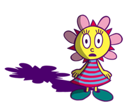 Plant Character OTD! 🎄 on X: hihi!! The plant-themed character of the day  is Sunny Funny from the PaRappa the Rapper series! Her head is the shape of  a flower and she