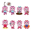 Sweety Bancha's Variety of Actions