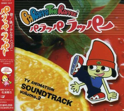 Game CD PaRappa the Rapper Original Soundtrack