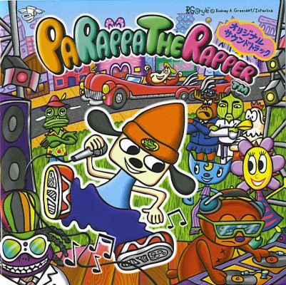 Game CD PaRappa the Rapper Original Soundtrack