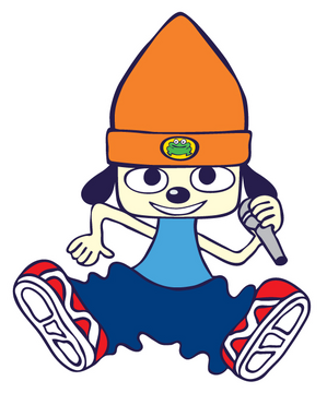 Cartoon character with on sale beanie