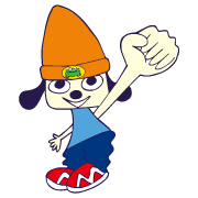 It's summer 2021, and since I love PaRappa Rappa and Prince Fleaswallow  from Parappa the Rapper because they're my favourite characters, I decided  to draw them surfing in their new swimsuits. Here's