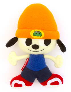 Parappa Rapper Plush, Room Decor Pillow, Parappa Doll, Kawaii Plush