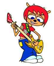 262568 - safe, artist:imrachets, lammy (parappa the rapper), parappa ( parappa the rapper), bovid, canine, caprine, cat, dog, feline, lamb,  mammal, sheep, anthro, parappa the rapper, um jammer lammy, beanie, blonde  hair, blue