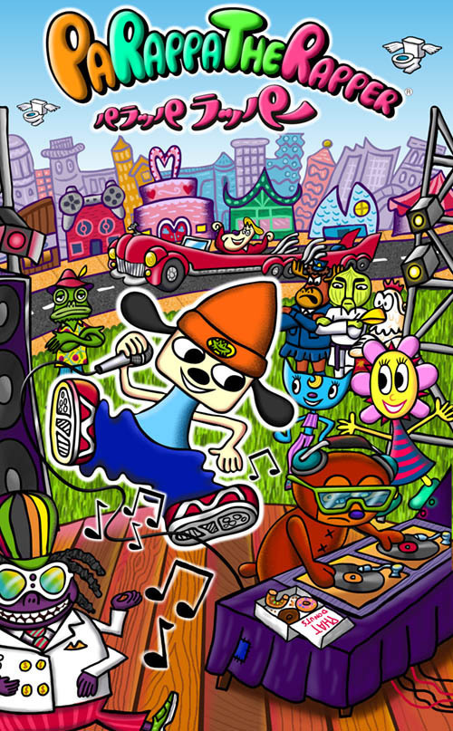 PaRappa The Rapper 3 PlayStation 3 Box Art Cover by Daemon