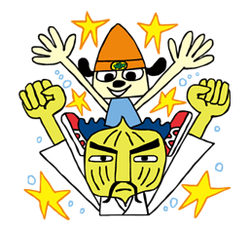 Parappa the Rapper Stickers by Esmahasakazoo -- Fur Affinity [dot] net