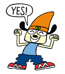 Parappa the Rapper Stickers by Esmahasakazoo -- Fur Affinity [dot] net