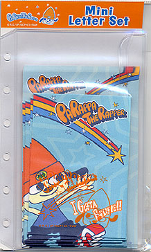 PARAPPA THE RAPPER Vintage 6 Character Stamp Set Japan PlayStation Sony