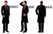 Concept art of Kyle in his wedding clothing.