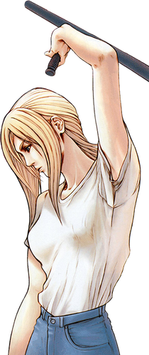 Parasite Eve 3 (The 3rd Birthday), Aya Brea, sabertime