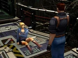 Kyle shoots Aya non-fatally.