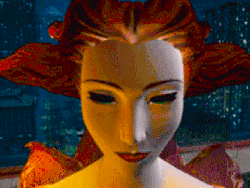 Eve telepathically turning pilots into slime.