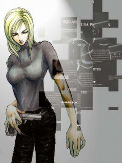 Realistic portrait of aya brea from parasite eve