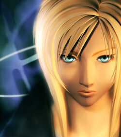 Realistic portrait of aya brea from parasite eve