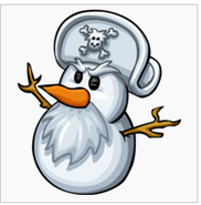 Muñeco de nieve de Rockhopper