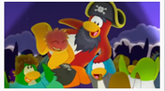 Rockhopper en ¡La Fiesta Empieza Ya!