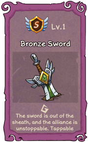 Bronze sword