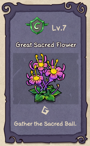 7 - Great Sacred Flower