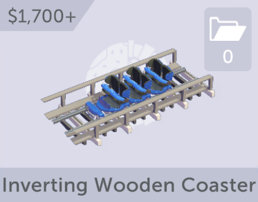 Inverting Wooden Coaster Parkitect Wiki