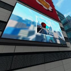 Hackable Billboards Roblox Parkour Wiki Fandom - roblox scaling billboard guis