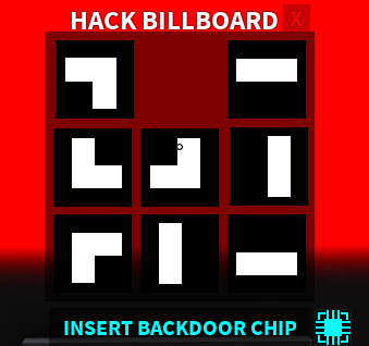 Hackable Billboards Roblox Parkour Wiki Fandom - roblox how to hack into studio