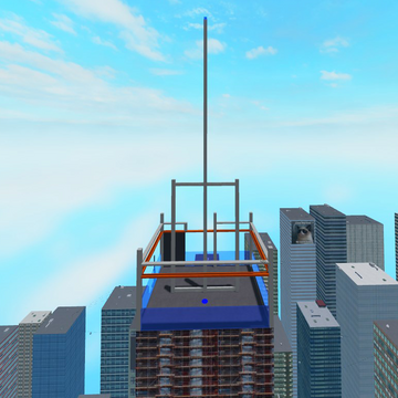 The entire map (view from Titan Tower) : r/RobloxParkour