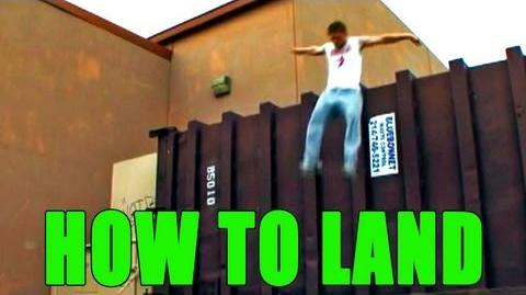 PARKOUR ACADEMY (HOW TO LAND)