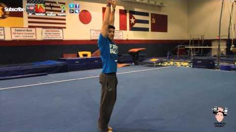 Learn How to do a back handspring tutorial gymnastics part 1