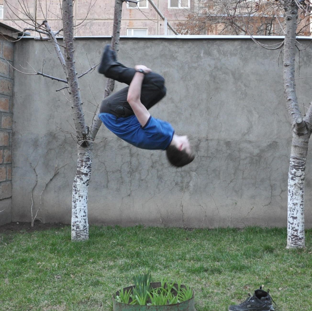 Back Flip, Parkour Wiki