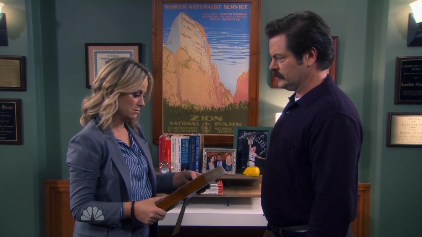 Leslie and Ron