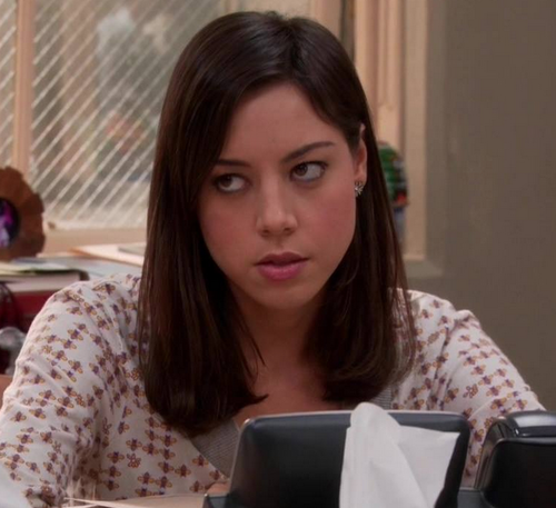 April Ludgate, played by Aubrey Plaza, is the best character on Parks and  Recreation