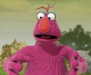 Telly Monster as Patrick Star